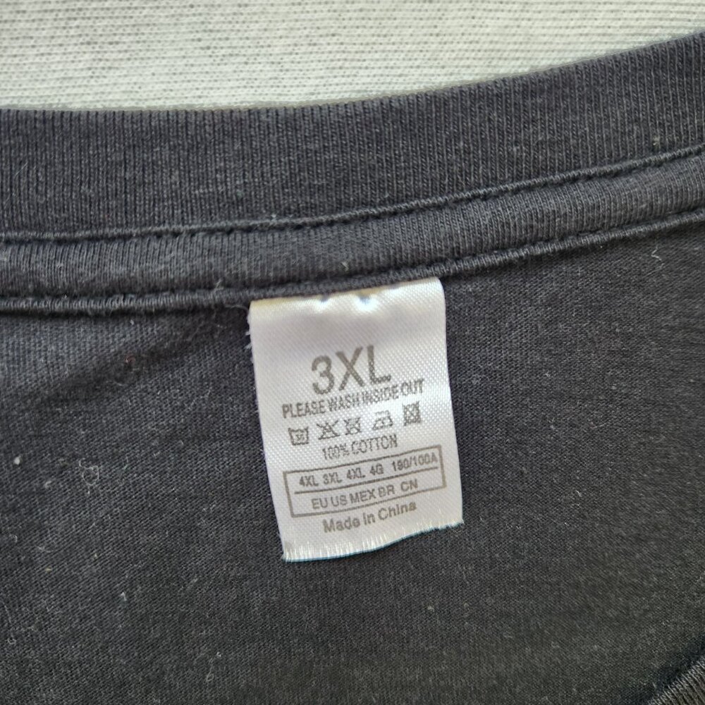 New Kids On The Block Black Graphic T-Shirt Retro Band Tee 90s Vegas Concert 3XL - Picture 5 of 9